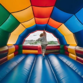 Hoppeslott som aktivitet på event og arrangement